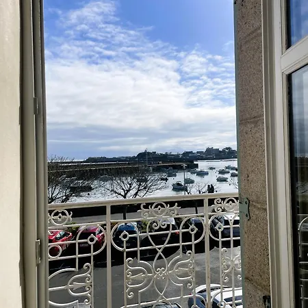 La Maison Du Port, Vue Mer, Jardin Et Parking Daire Roscoff